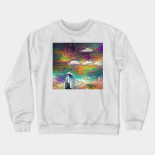 Psychedelic Skybox Crewneck Sweatshirt